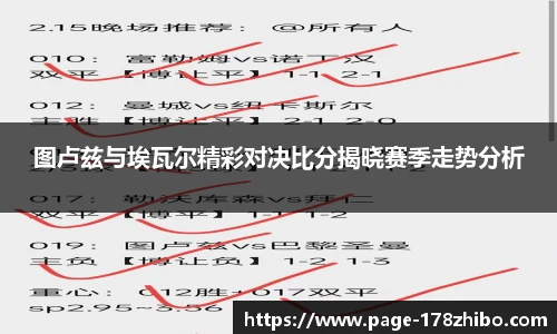 图卢兹与埃瓦尔精彩对决比分揭晓赛季走势分析